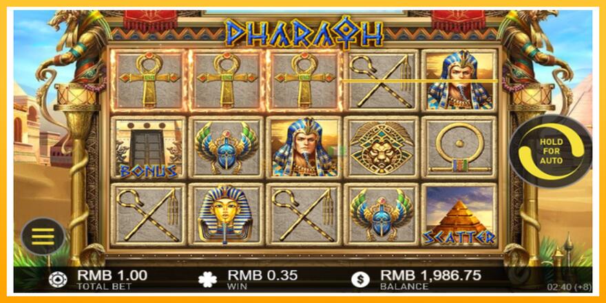 Máquina de jogos Pharaon - chance de ganhar dinheiro, foto 3