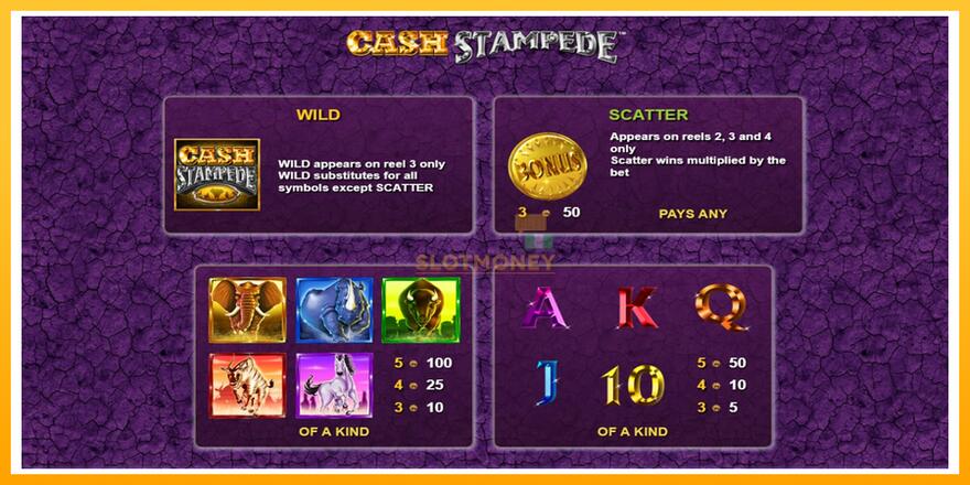 Máquina de jogos Cash Stampede - chance de ganhar dinheiro, foto 2