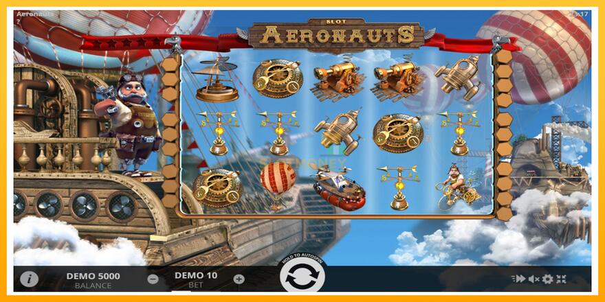 Máquina de jogos Aeronauts - chance de ganhar dinheiro, foto 1