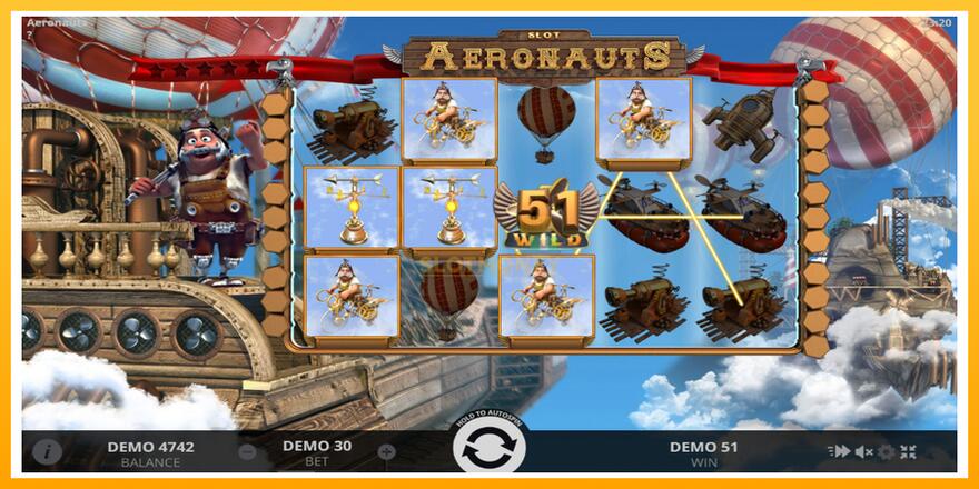 Máquina de jogos Aeronauts - chance de ganhar dinheiro, foto 3