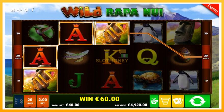 Máquina de jogos Wild Rapa Nui - chance de ganhar dinheiro, foto 1