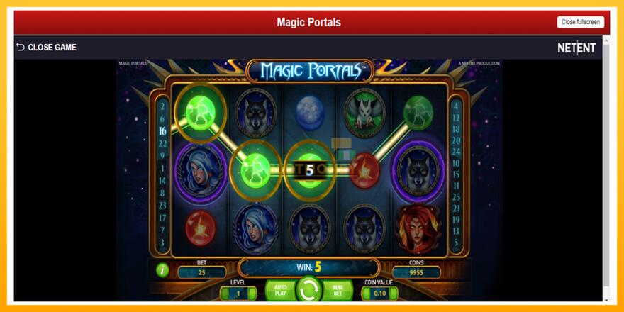 Máquina de jogos Magic Portals - chance de ganhar dinheiro, foto 3