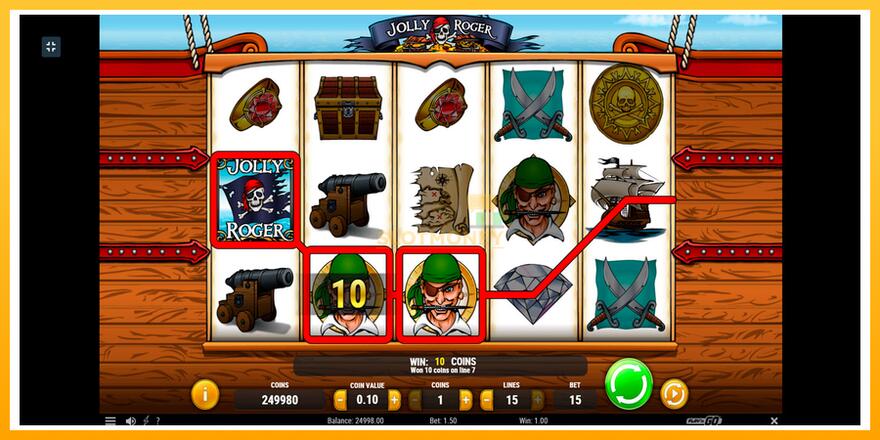 Máquina de jogos Jolly Roger - chance de ganhar dinheiro, foto 6