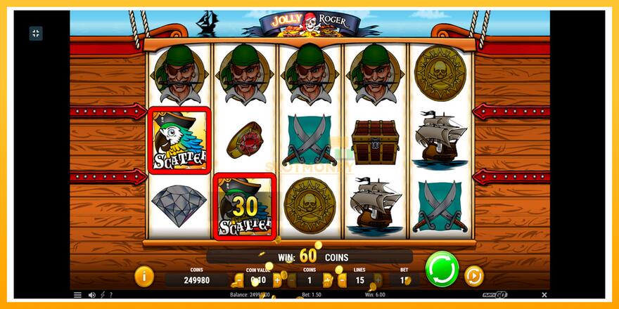 Máquina de jogos Jolly Roger - chance de ganhar dinheiro, foto 7