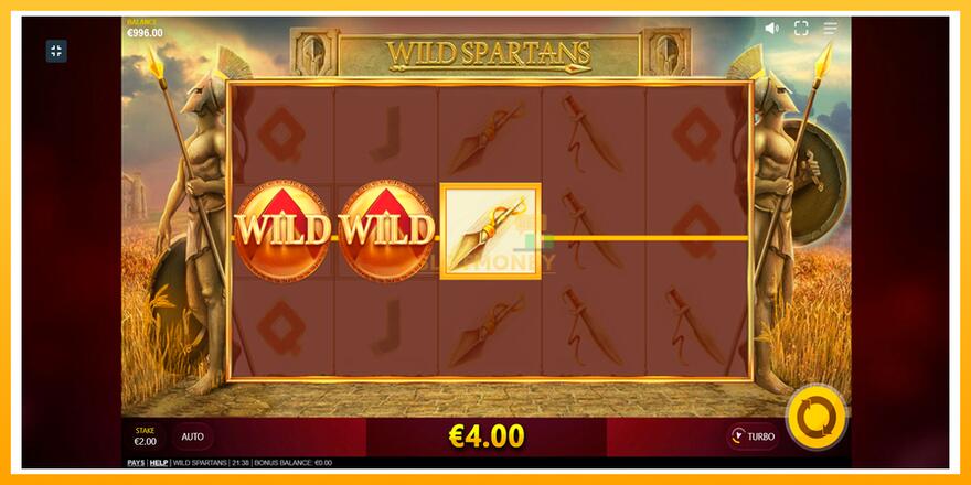 Máquina de jogos Wild Spartans - chance de ganhar dinheiro, foto 5