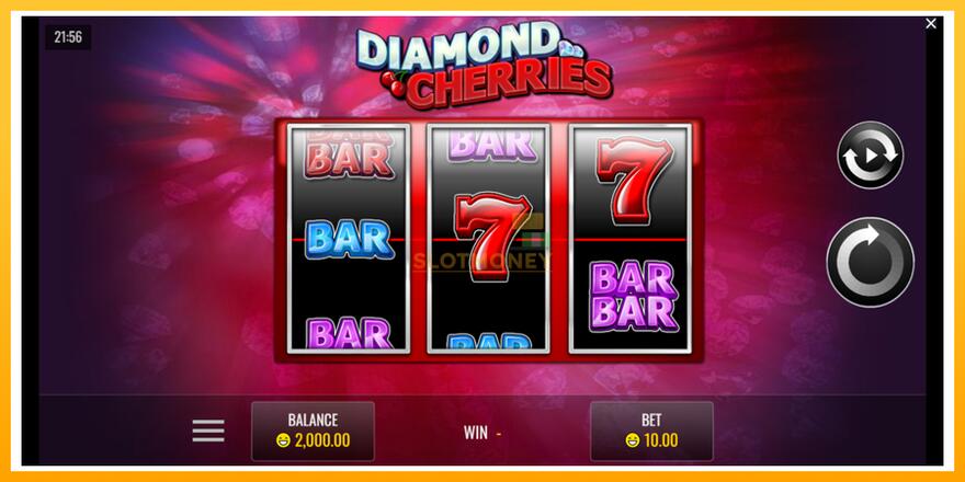 Máquina de jogos Diamond Cherries - chance de ganhar dinheiro, foto 1