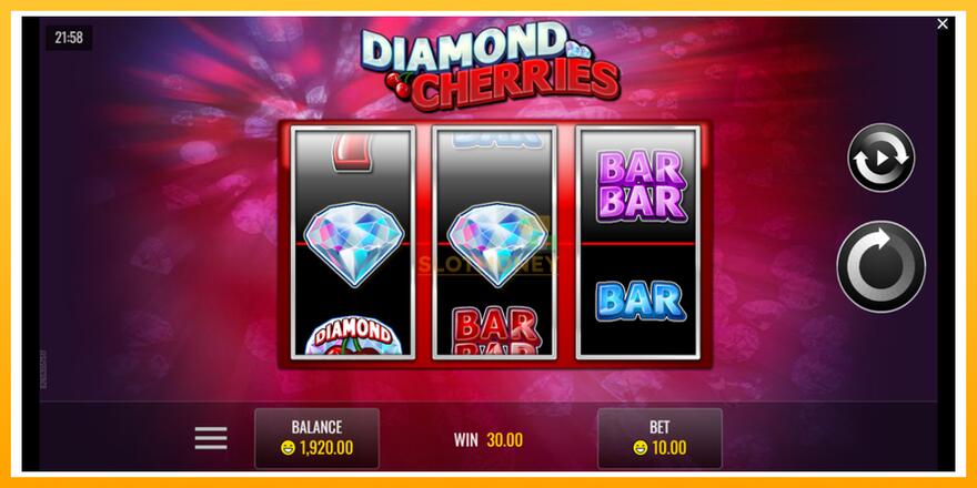 Máquina de jogos Diamond Cherries - chance de ganhar dinheiro, foto 2