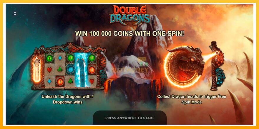 Máquina de jogos Double Dragons - chance de ganhar dinheiro, foto 1