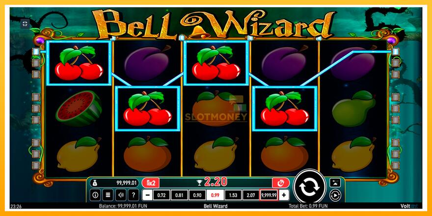 Máquina de jogos Bell Wizard - chance de ganhar dinheiro, foto 5