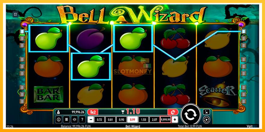 Máquina de jogos Bell Wizard - chance de ganhar dinheiro, foto 6