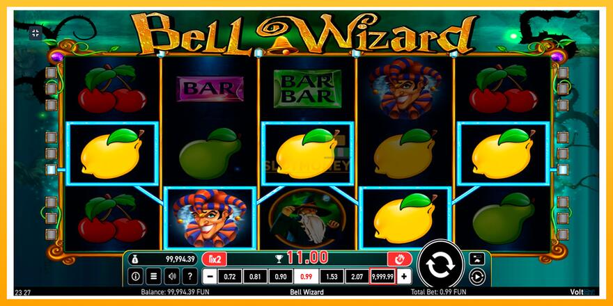 Máquina de jogos Bell Wizard - chance de ganhar dinheiro, foto 8