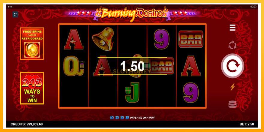 Máquina de jogos Burning Desire - chance de ganhar dinheiro, foto 1