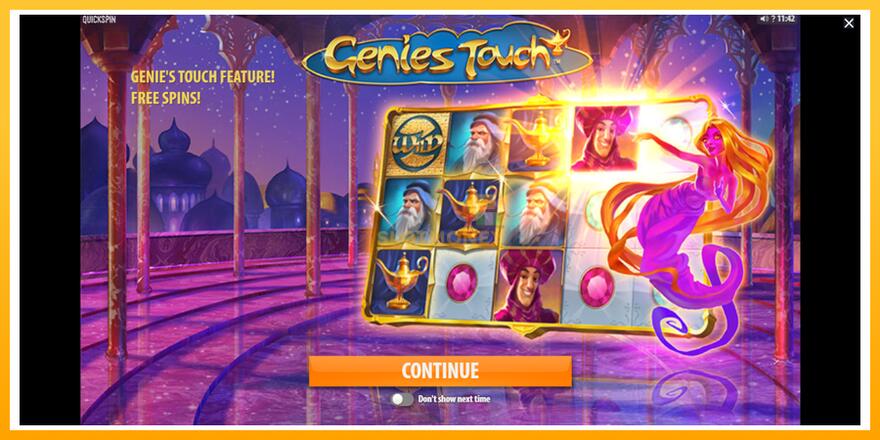 Máquina de jogos Genies Touch - chance de ganhar dinheiro, foto 1