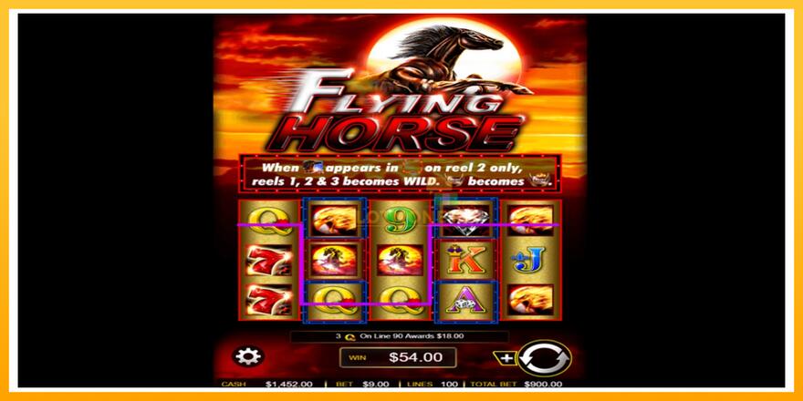 Máquina de jogos Flying Horse - chance de ganhar dinheiro, foto 3