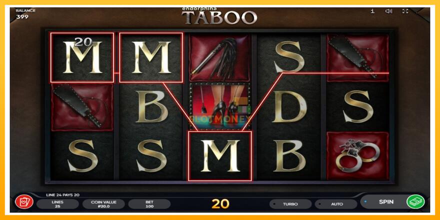 Máquina de jogos Taboo - chance de ganhar dinheiro, foto 3