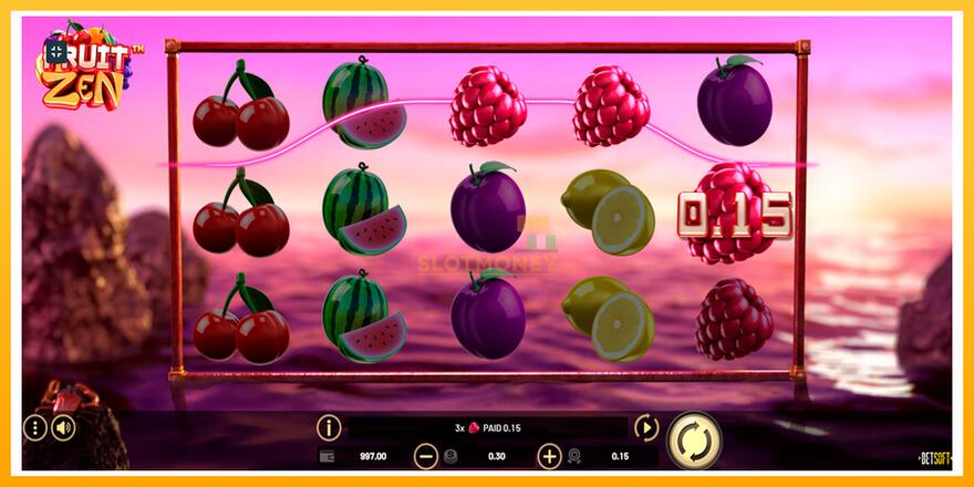 Máquina de jogos Fruit Zen - chance de ganhar dinheiro, foto 9