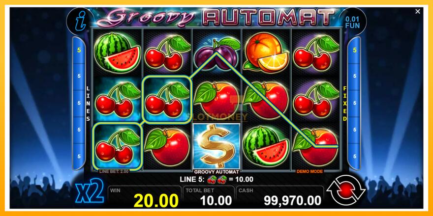 Máquina de jogos Groovy Automat - chance de ganhar dinheiro, foto 2