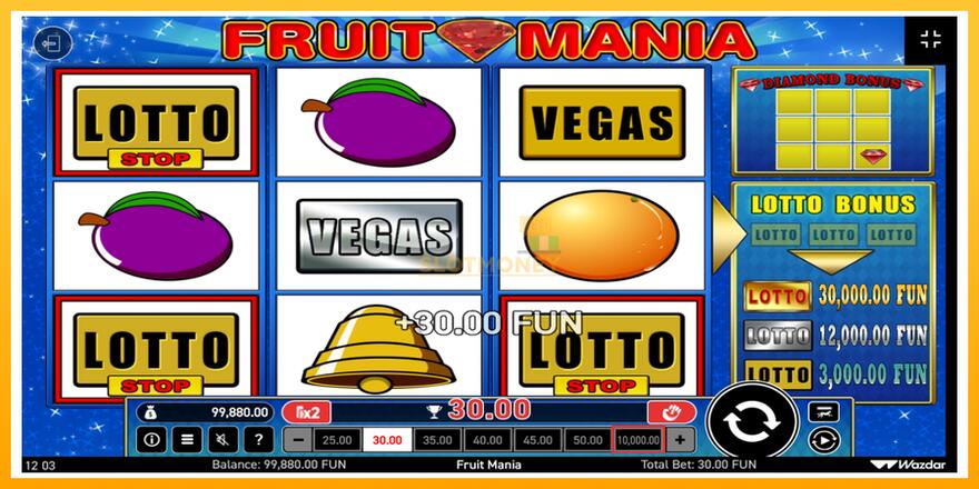 Máquina de jogos Fruit Mania - chance de ganhar dinheiro, foto 2