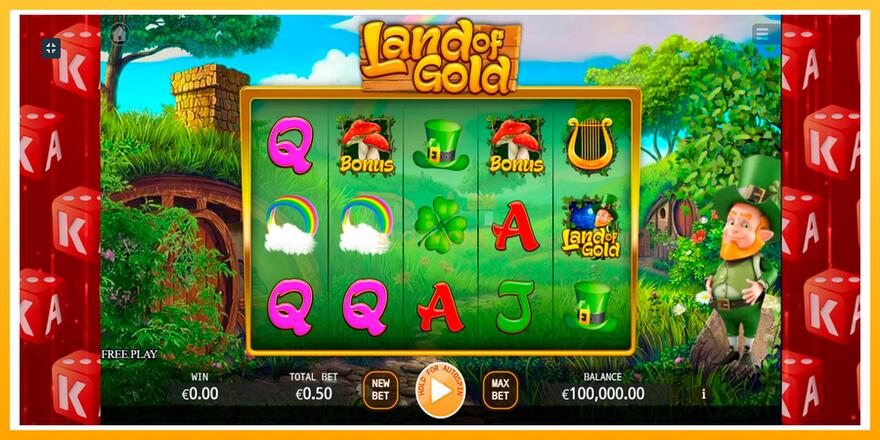 Máquina de jogos Land of Gold - chance de ganhar dinheiro, foto 2