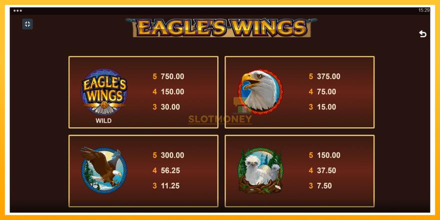 Máquina de jogos Eagles Wings - chance de ganhar dinheiro, foto 6