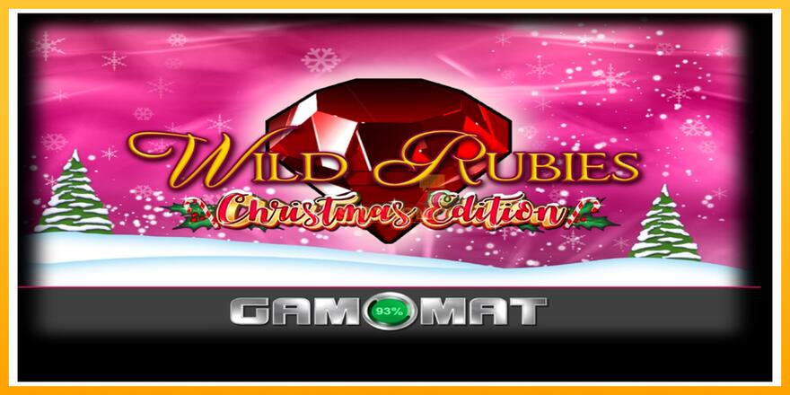 Máquina de jogos Wild Rubies Сhristmas Edition - chance de ganhar dinheiro, foto 1