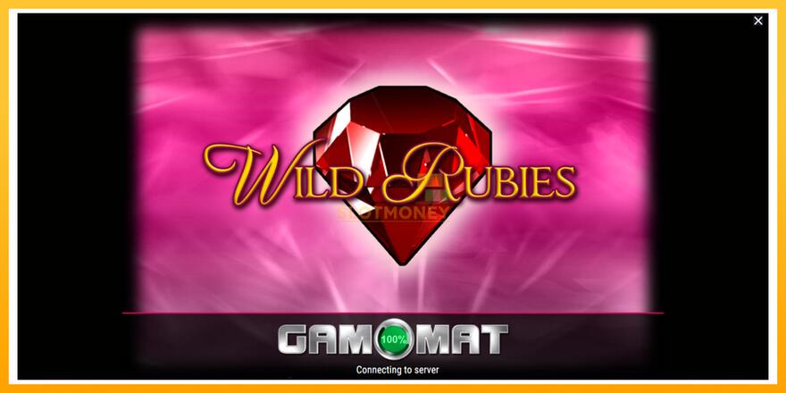 Máquina de jogos Wild Rubies - chance de ganhar dinheiro, foto 1