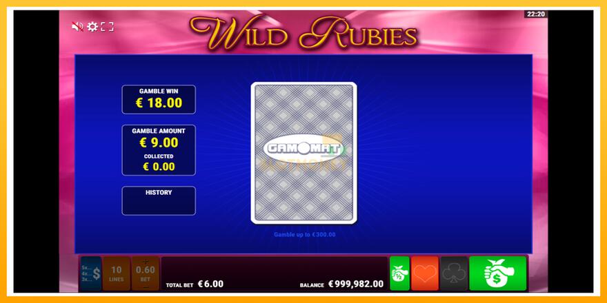 Máquina de jogos Wild Rubies - chance de ganhar dinheiro, foto 4