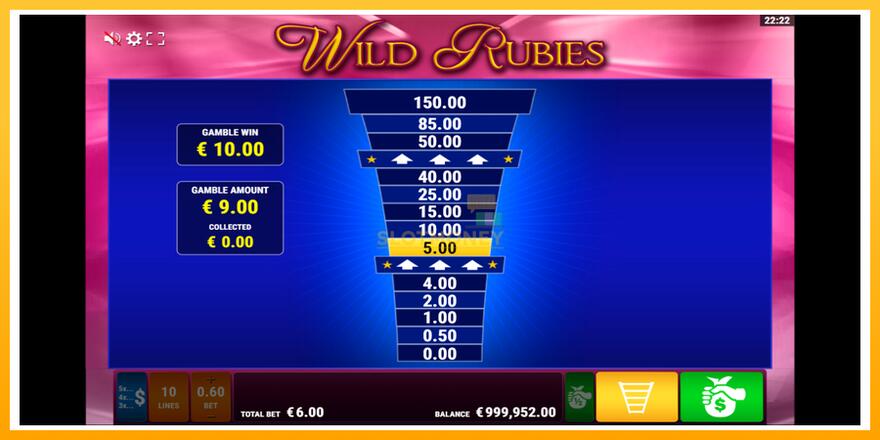 Máquina de jogos Wild Rubies - chance de ganhar dinheiro, foto 6