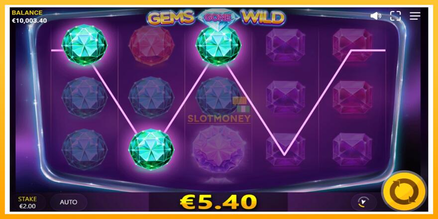 Máquina de jogos Gems Gone Wild - chance de ganhar dinheiro, foto 2