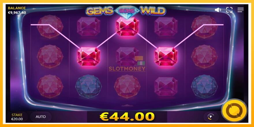 Máquina de jogos Gems Gone Wild - chance de ganhar dinheiro, foto 3