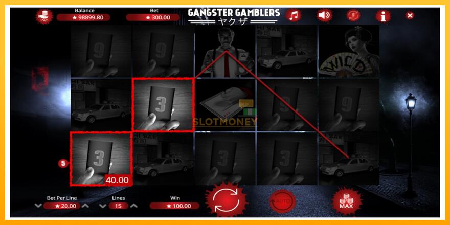 Máquina de jogos Gangster Gamblers - chance de ganhar dinheiro, foto 3