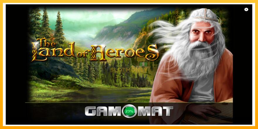 Máquina de jogos The Land of Heroes - chance de ganhar dinheiro, foto 1