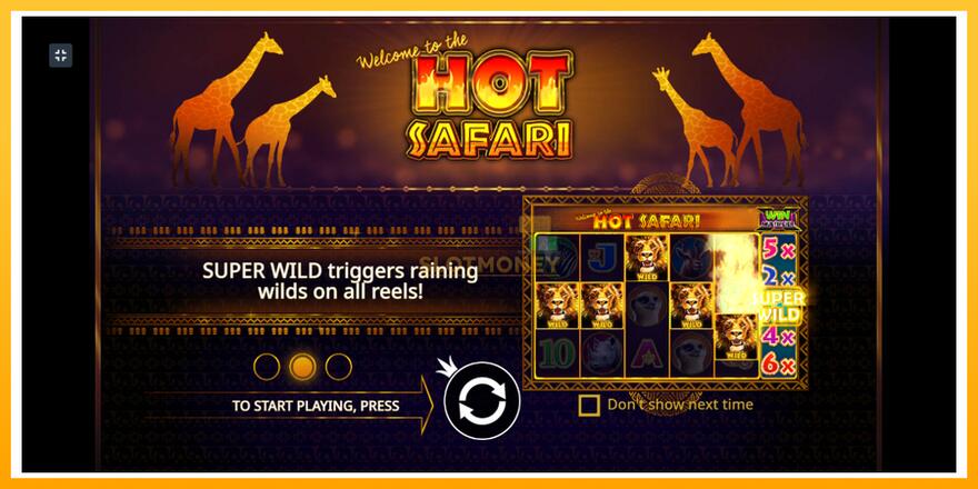 Máquina de jogos Hot Safari - chance de ganhar dinheiro, foto 1