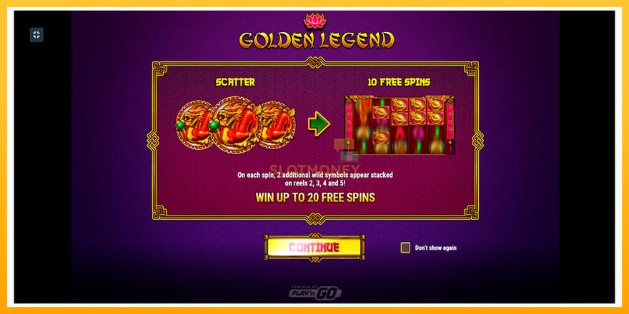 Máquina de jogos Golden Legend - chance de ganhar dinheiro, foto 10