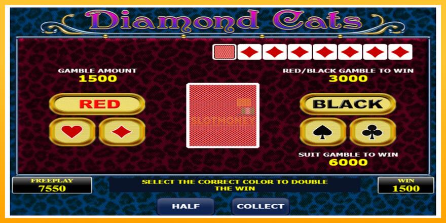 Máquina de jogos Diamond Cats - chance de ganhar dinheiro, foto 4