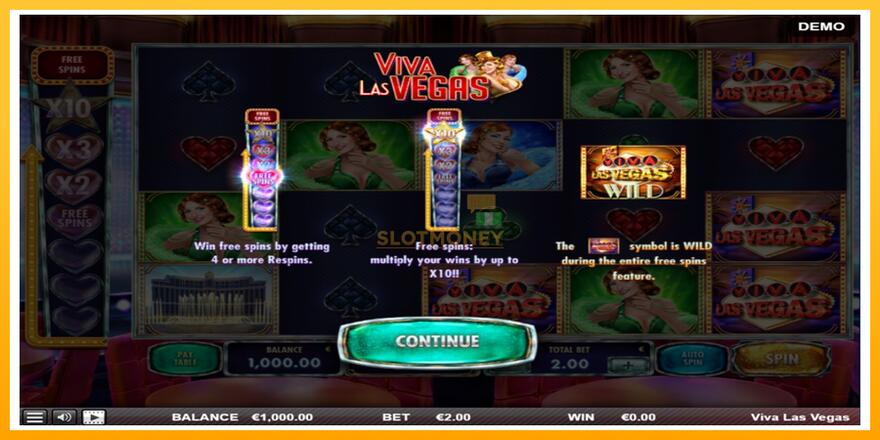 Máquina de jogos Viva las Vegas - chance de ganhar dinheiro, foto 1