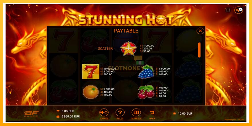 Máquina de jogos Stunning Hot - chance de ganhar dinheiro, foto 6