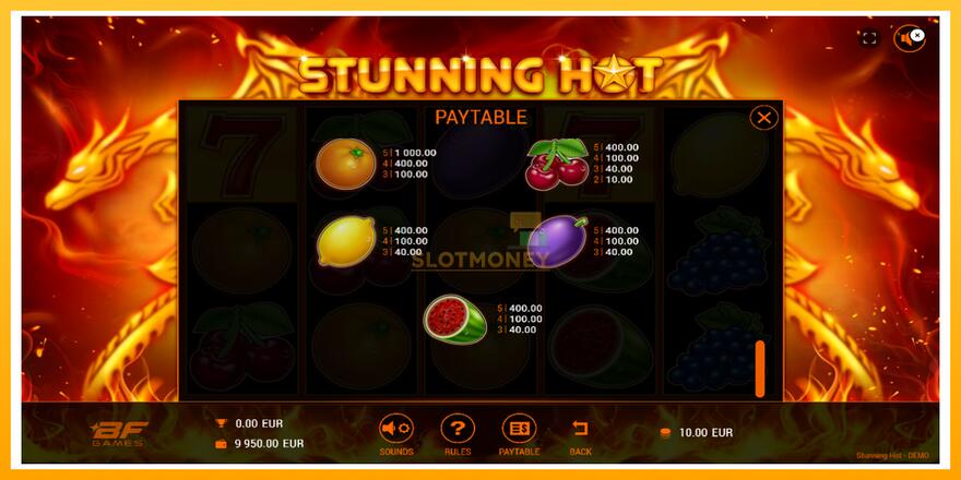 Máquina de jogos Stunning Hot - chance de ganhar dinheiro, foto 7