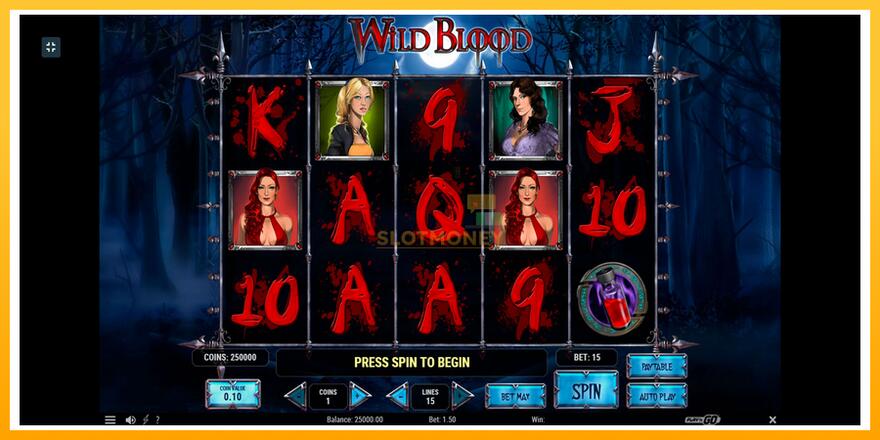 Máquina de jogos Wild Blood - chance de ganhar dinheiro, foto 1