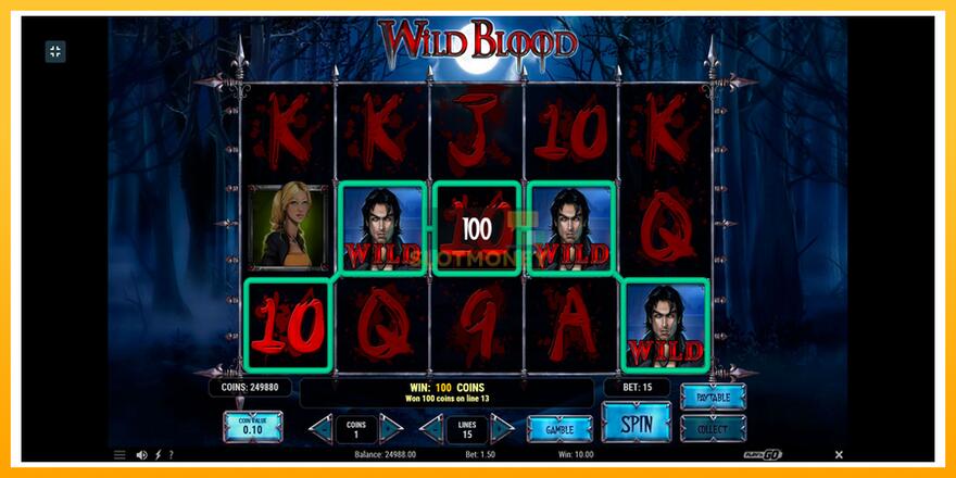 Máquina de jogos Wild Blood - chance de ganhar dinheiro, foto 2