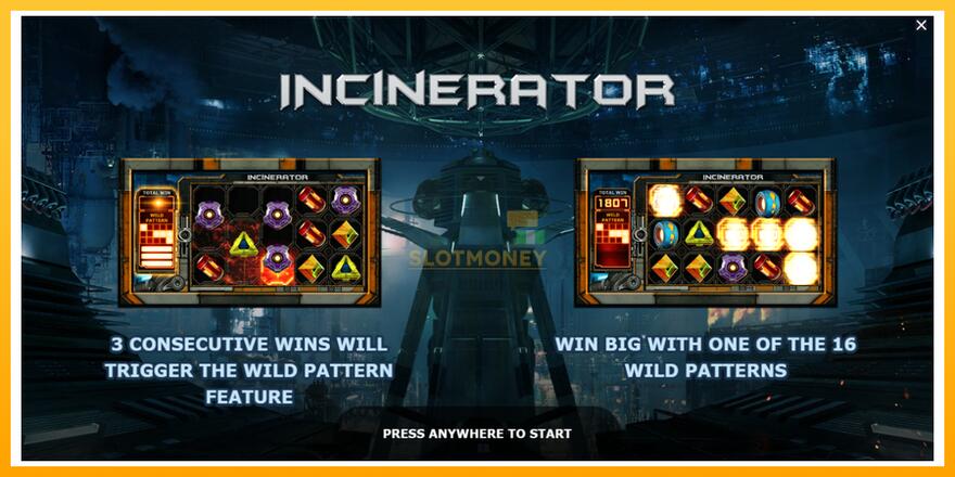 Máquina de jogos Incinerator - chance de ganhar dinheiro, foto 1