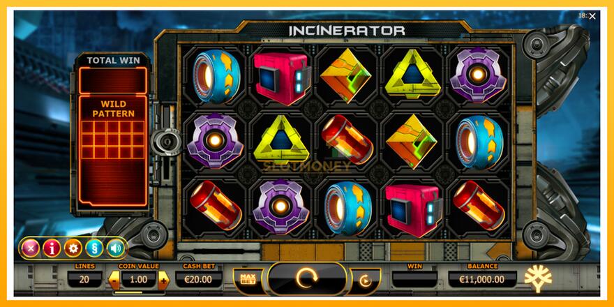 Máquina de jogos Incinerator - chance de ganhar dinheiro, foto 2