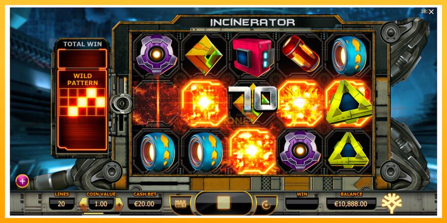 Máquina de jogos Incinerator - chance de ganhar dinheiro, foto 4