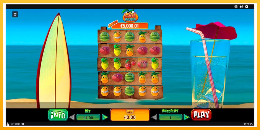 Máquina de jogos Funky Fruits - chance de ganhar dinheiro, foto 1