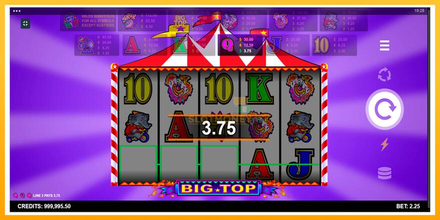 Máquina de jogos Big Top - chance de ganhar dinheiro, foto 2