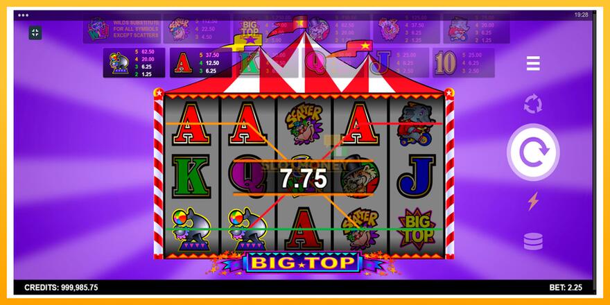 Máquina de jogos Big Top - chance de ganhar dinheiro, foto 4