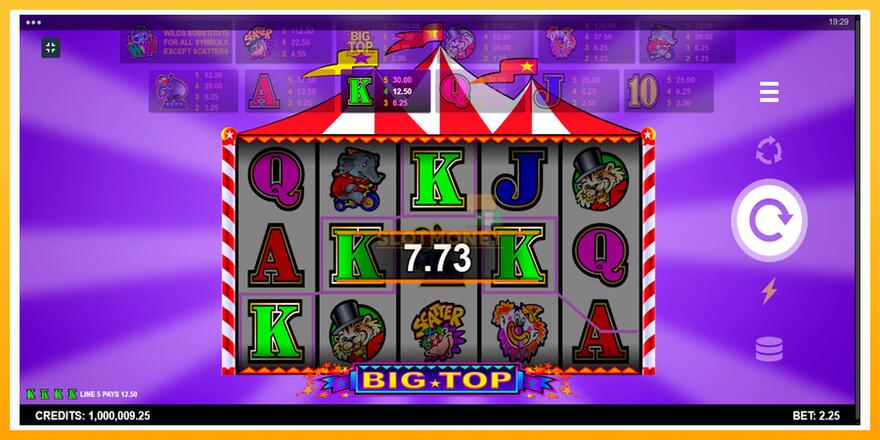 Máquina de jogos Big Top - chance de ganhar dinheiro, foto 5