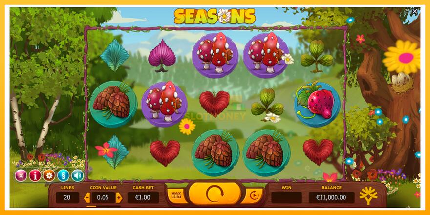 Máquina de jogos Seasons - chance de ganhar dinheiro, foto 2