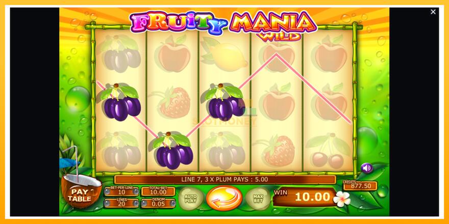 Máquina de jogos Fruity Mania - chance de ganhar dinheiro, foto 4