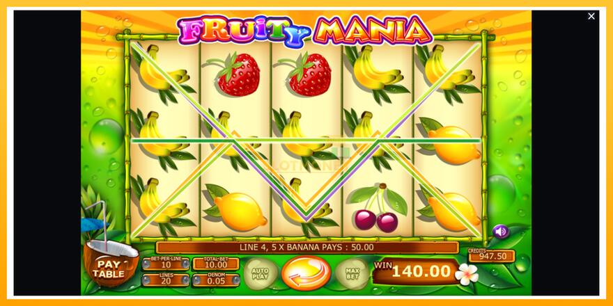 Máquina de jogos Fruity Mania - chance de ganhar dinheiro, foto 5